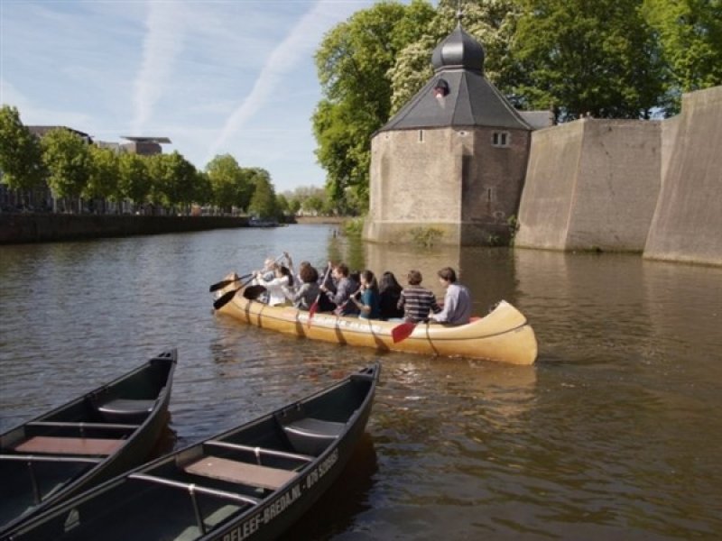 Kano varen in Breda