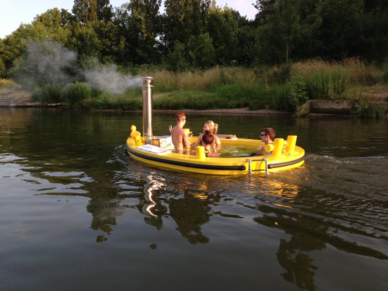 Stomende Hottug & Diner op Schip | Rotterdam